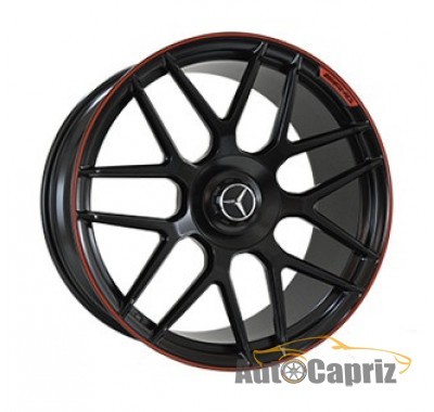 Диски Replica MR957 Satin-Black--With-Red-Strip_Forged R22 W10.0 PCD5x130 ET36 DIA84.1 